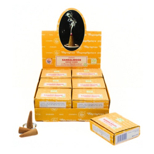 Satya Sandalwood Dhoop Cones