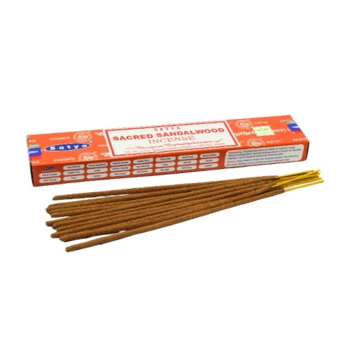 Satya Sacred Sandalwood Rökelsepinnar