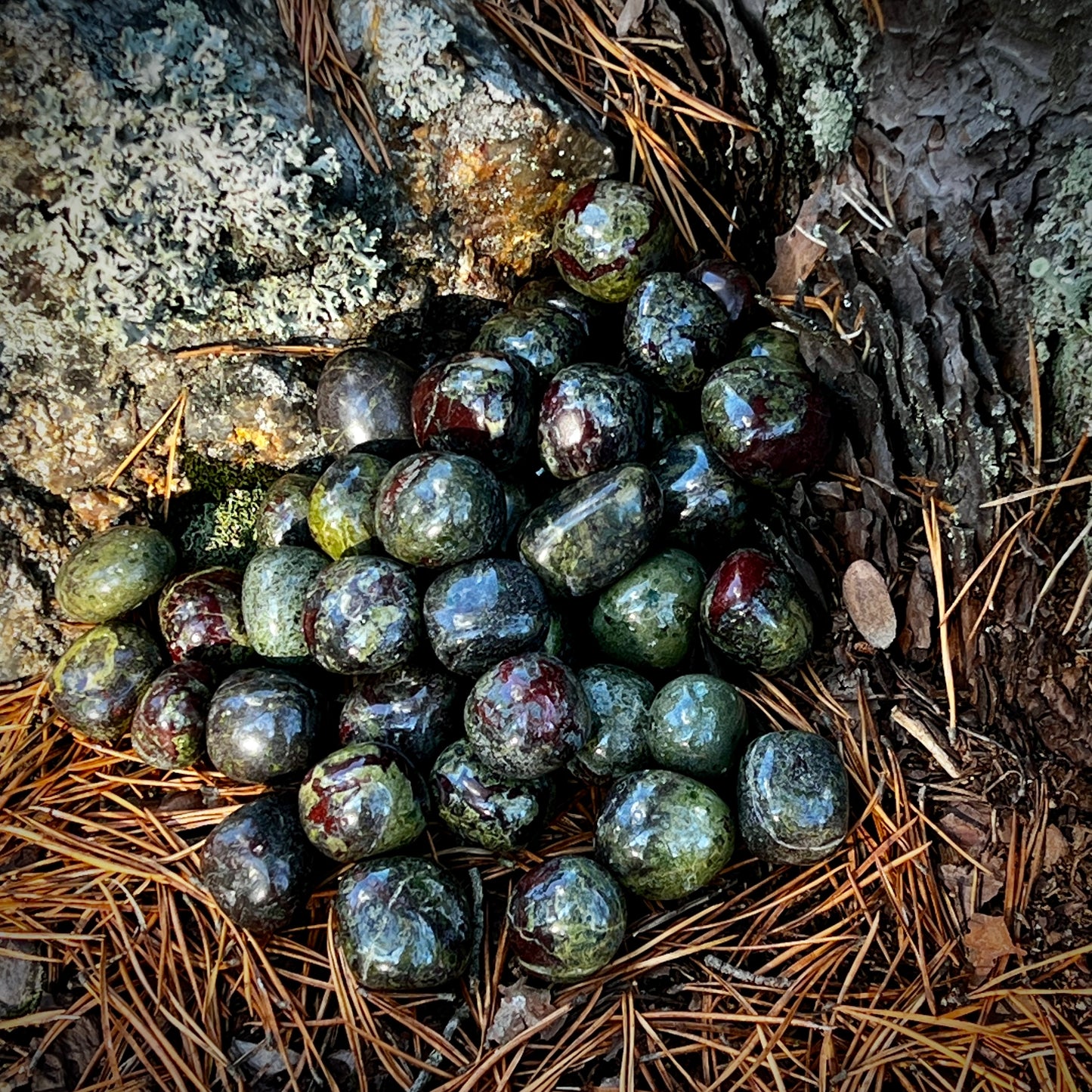 Dragon stone, tumbled