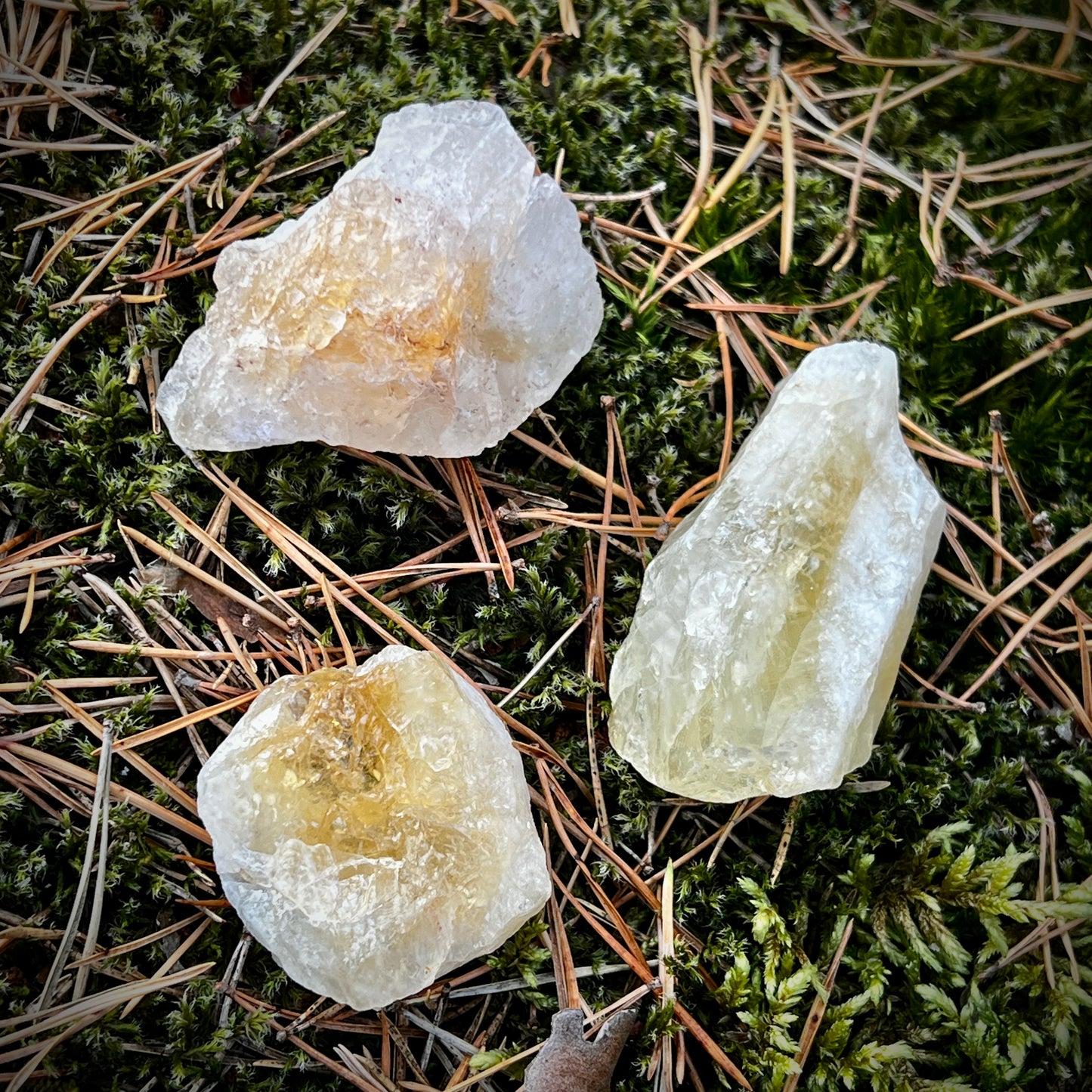 Citrine, raw stone