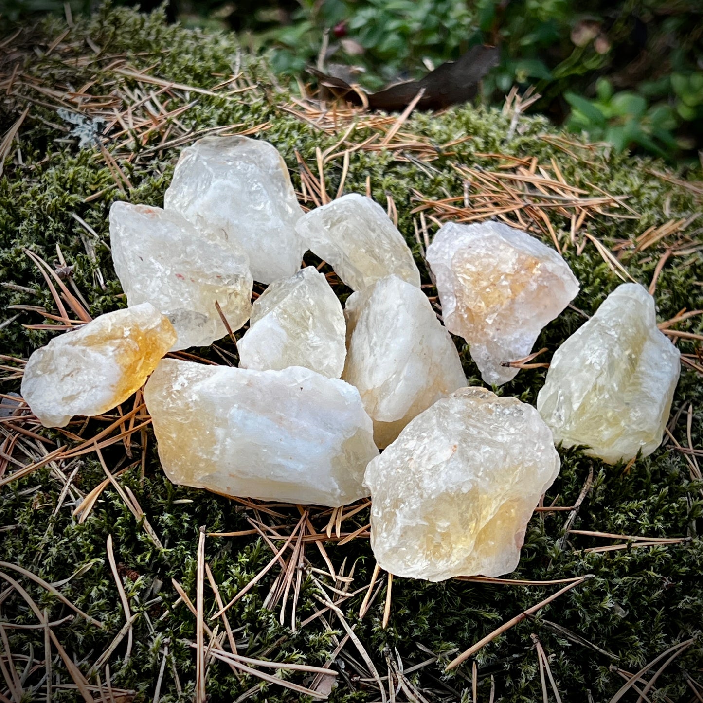 Citrine, raw stone